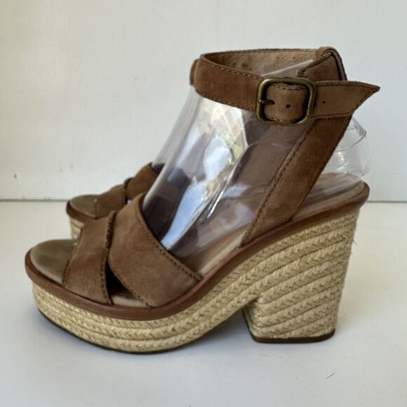 UGG Brown Platform Heels - Picture 4 of 9